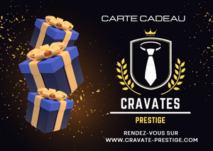 Cartes Cadeaux - Cravate Prestige