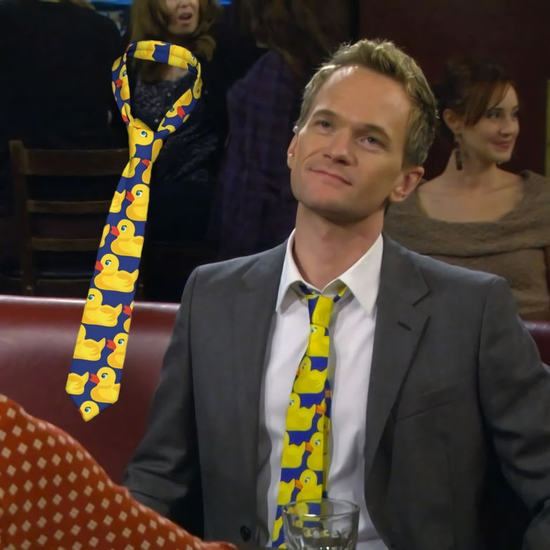 Cravate Canard Barney Stinson 07