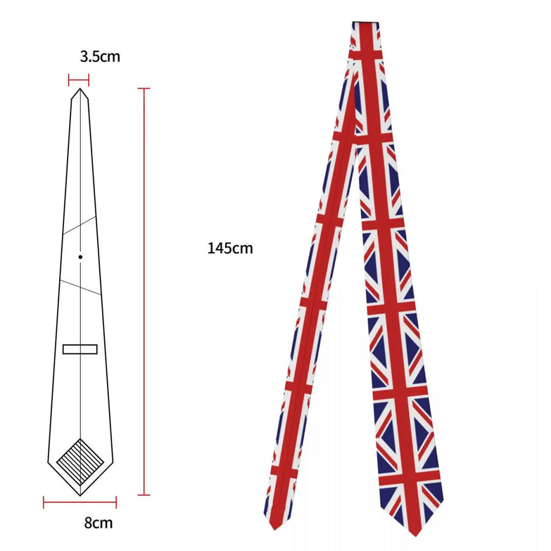 Cravate Royaume-Uni Taille