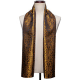 Foulard en Soie Or Baroque