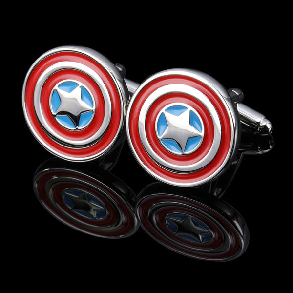 Boutons de Manchette Captain America