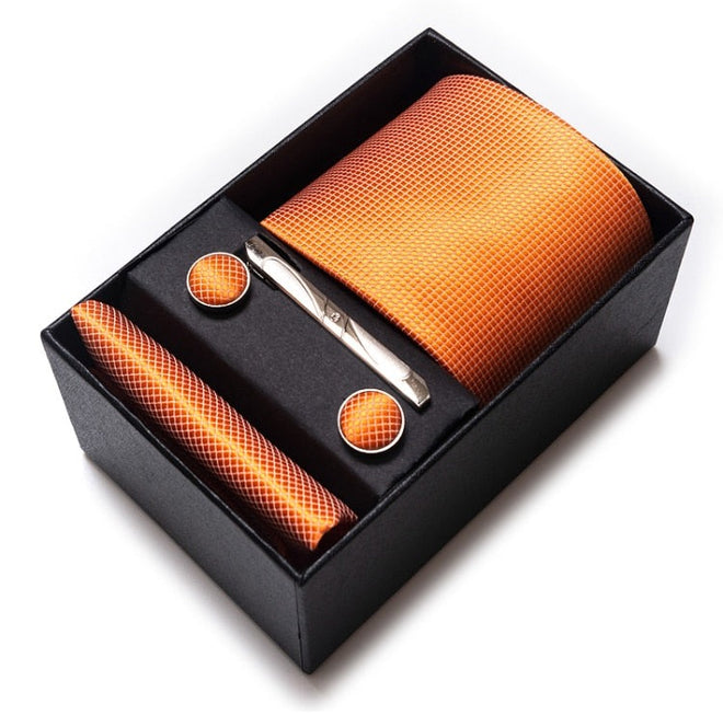 Cravate Orange Moderne