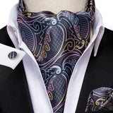 Cravate Ascot Cachemire Nuance