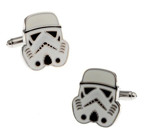 Boutons de Manchette Stormtrooper Blanc