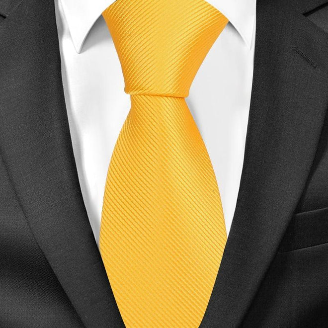 Cravate Jaune - Cravate Prestige