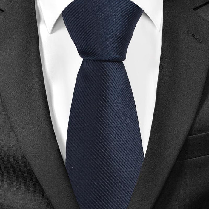 Cravate Bleu Foncé - Cravate Prestige