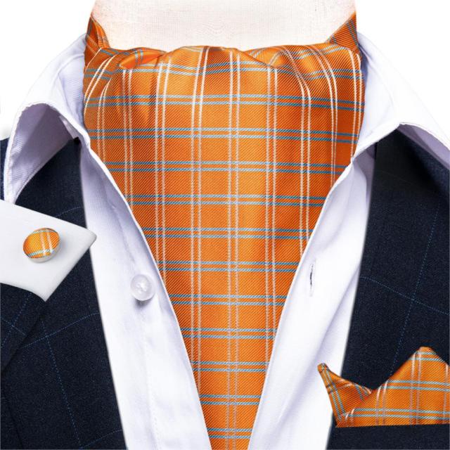 Cravate Ascot Orange
